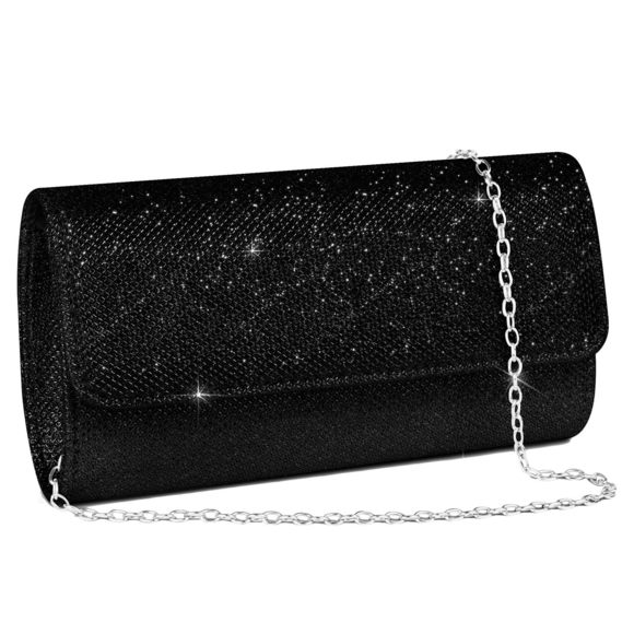 Evening Bag Clutch Purses, Glitter Bags, Sparkling Envelope Evening UwU - Picture 1 of 9